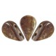 Les perles par Puca® Amos beads Opaque choco new picasso 13600/65400